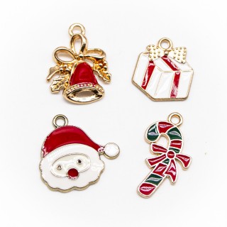 Новогодние подвески, микс 4шт SKF-508/3